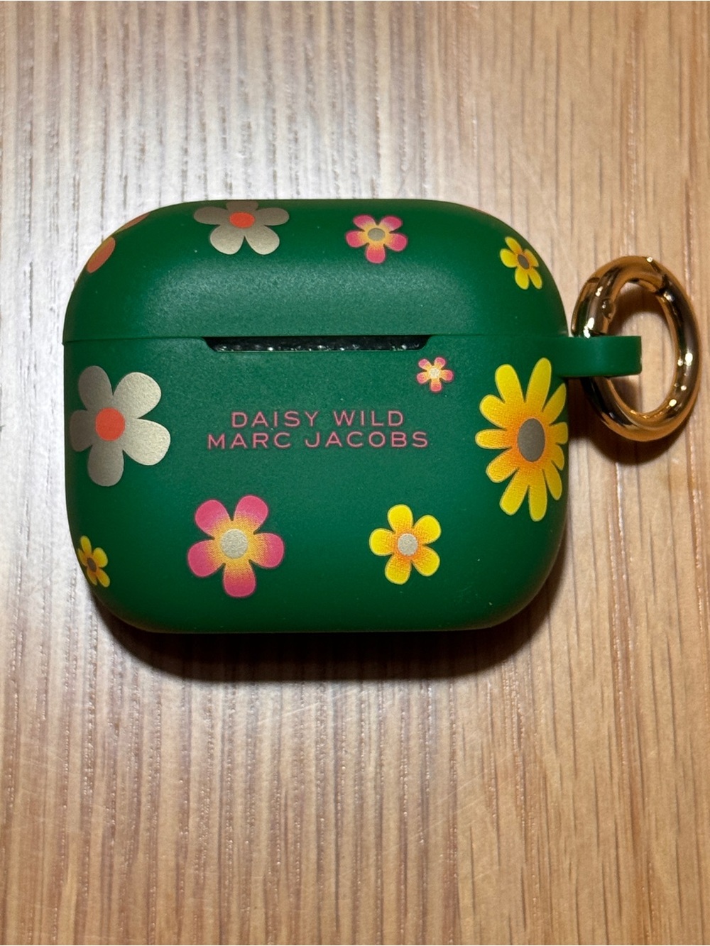 Marc Jacobs Daisy Wild Green Floral AirPods Case